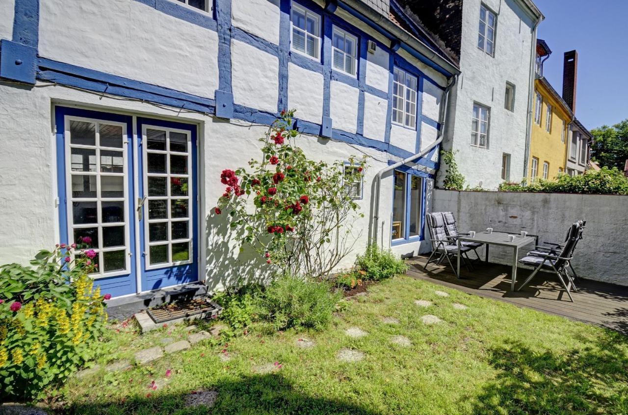 Fewo1846 - Villa Windschief - Uriges Fachwerkhaus Auf 3 Ebenen Mit Garten Im Stadtzentrum Фленсбург Екстер'єр фото